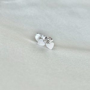 NWT Amerie Heart Studs Earrings // Sterling Silver